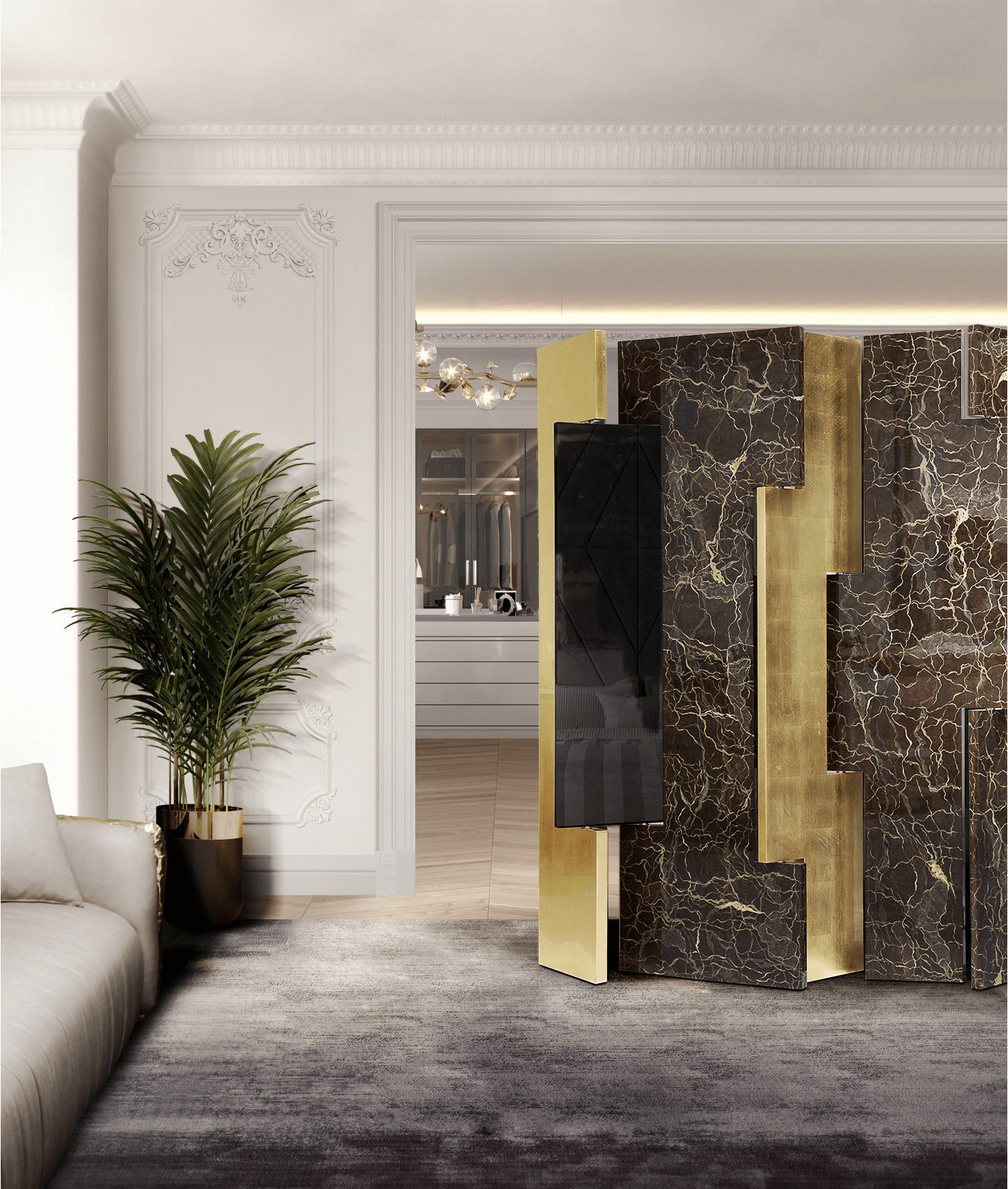 Luxe kamerscherm