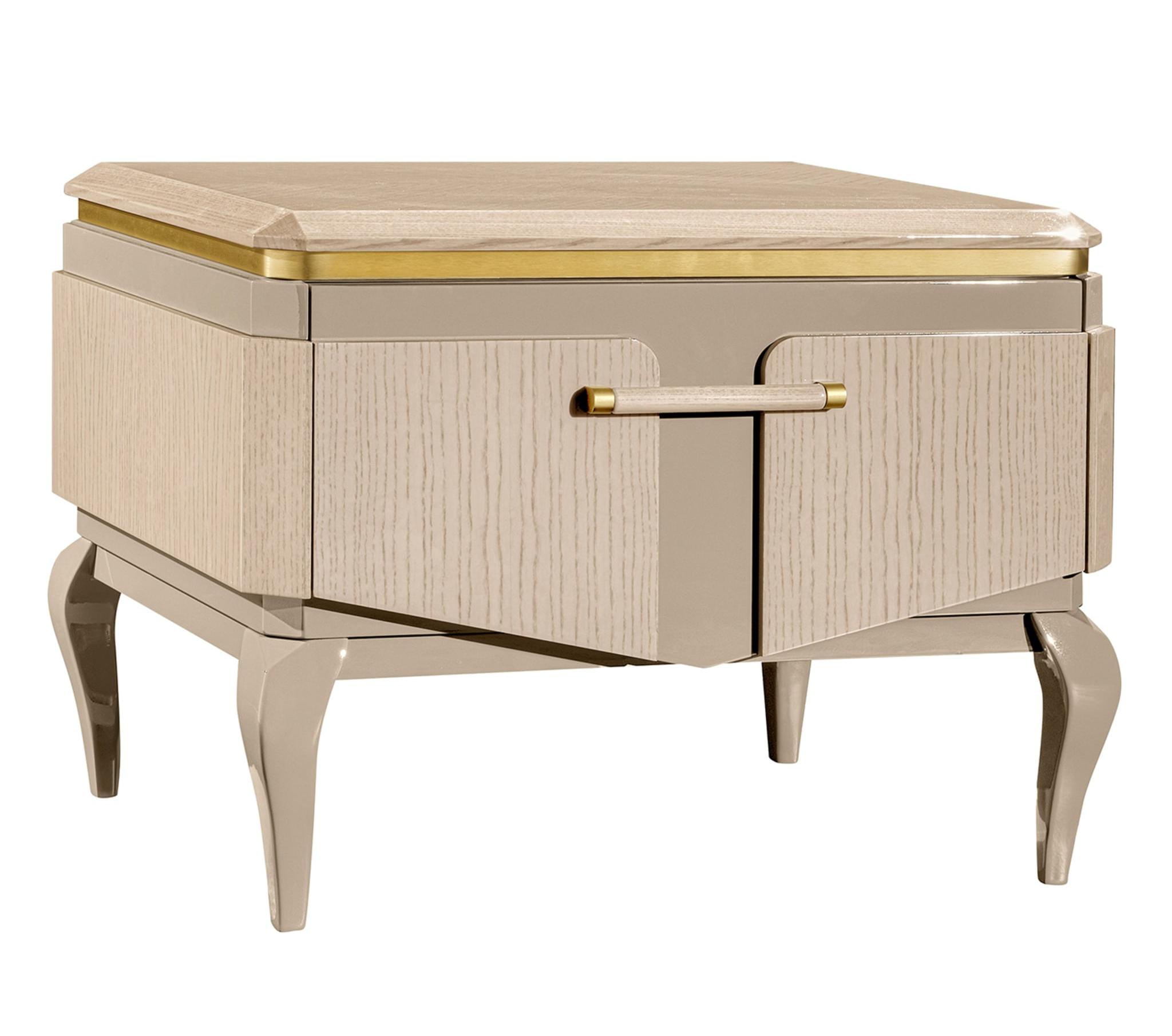 Prestige beige nachtkastje