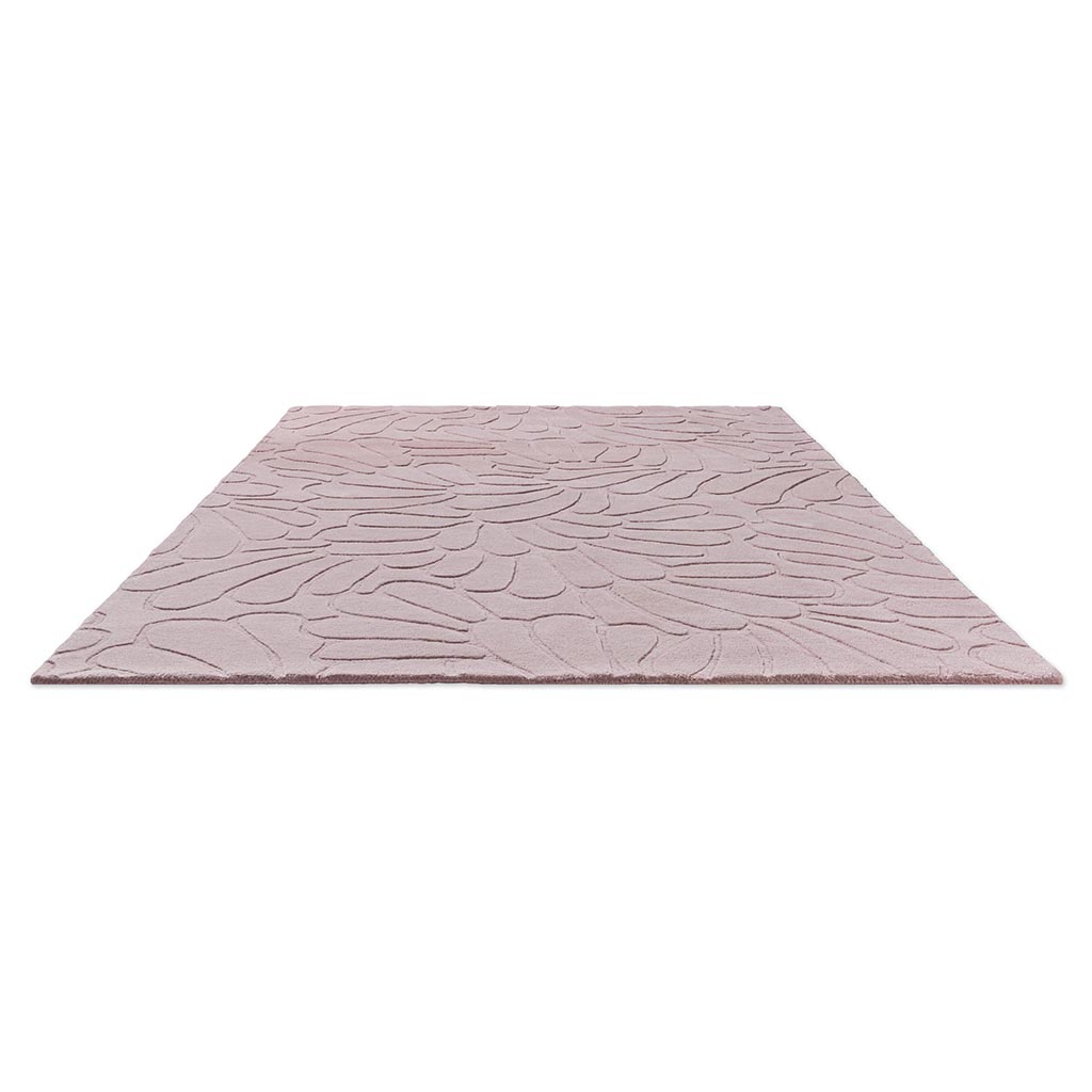 Coleby Petals krijt roze tapijt | Maat: 140 × 200 cm