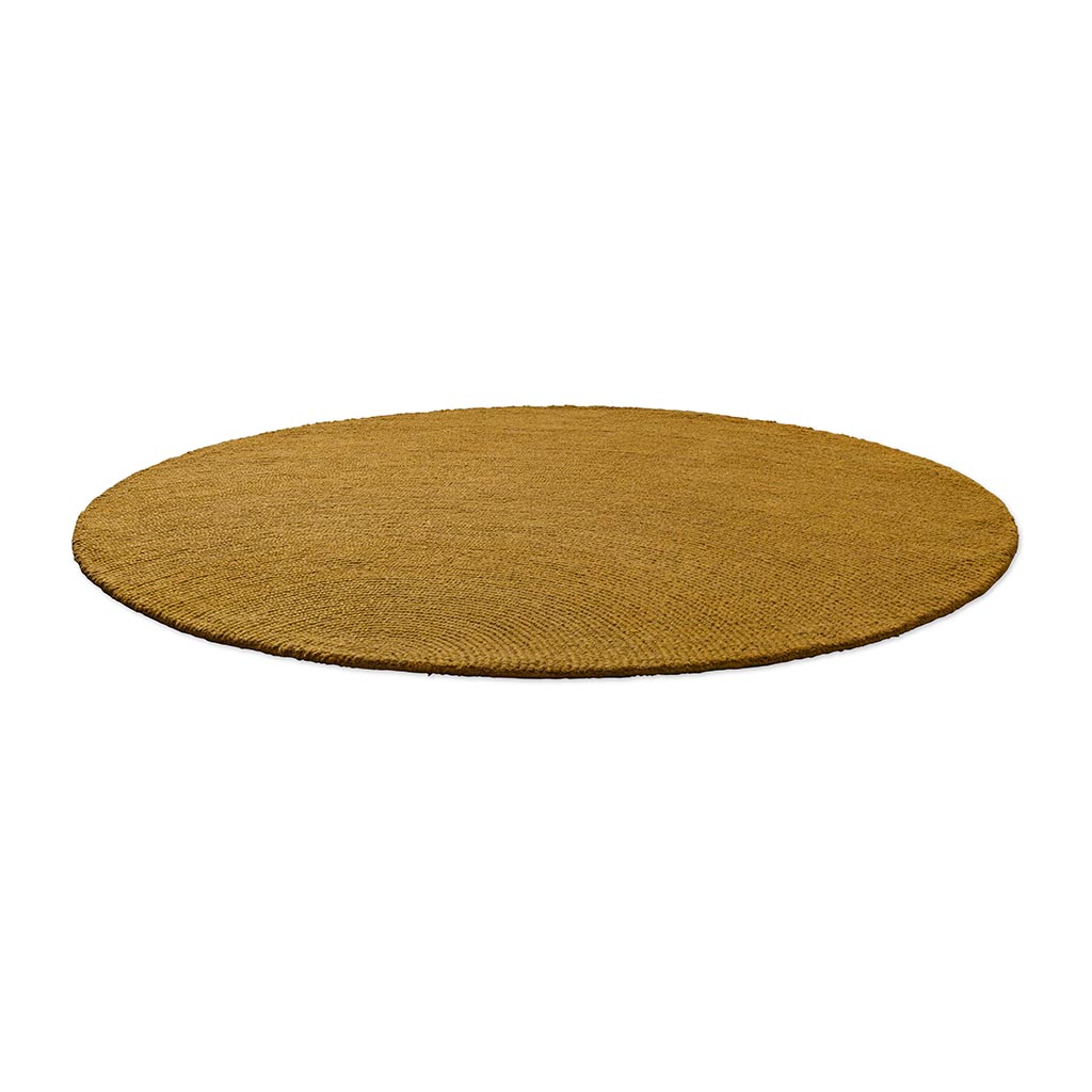 Chemin Decor Echo Ochre design | Taille: Ø 150 cm