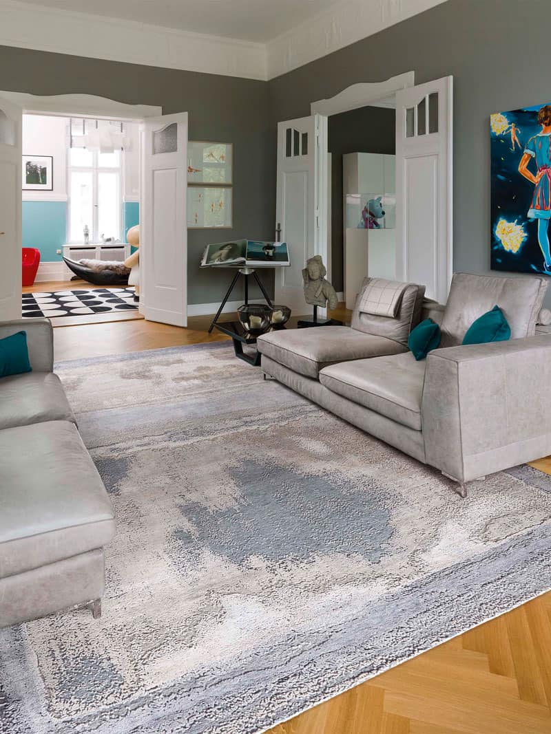 Tapis de luxe fait main Sable Mix