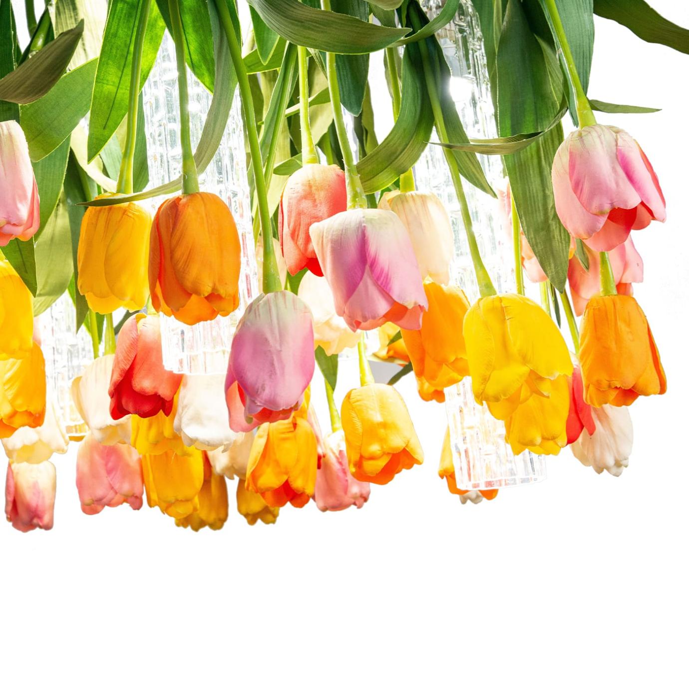 Lustre rond Tulip