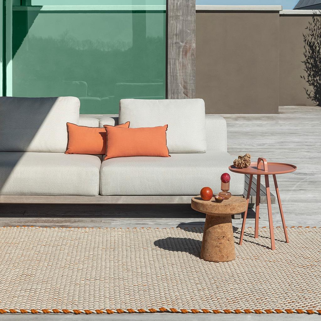 Tapis d’extérieur Lace tricolore | Taille: 140 × 200 cm