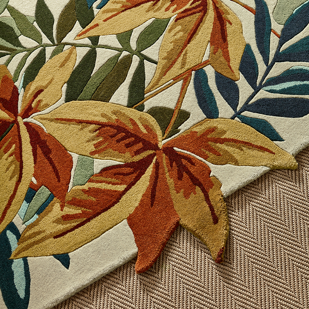 Tapis Robin’s Wood brun rouille