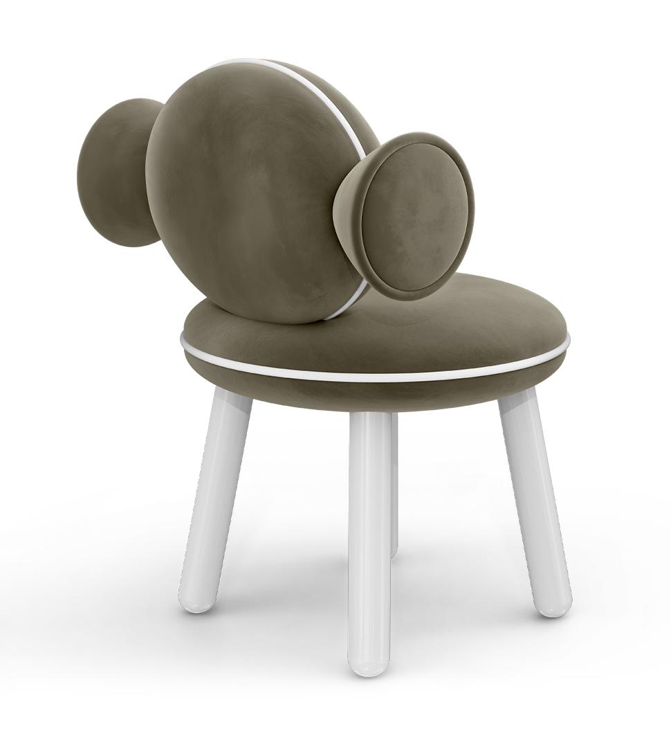 Petit pouf-chaise Lolly
