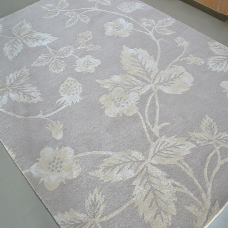 Tapis Wild Strawberry tonal