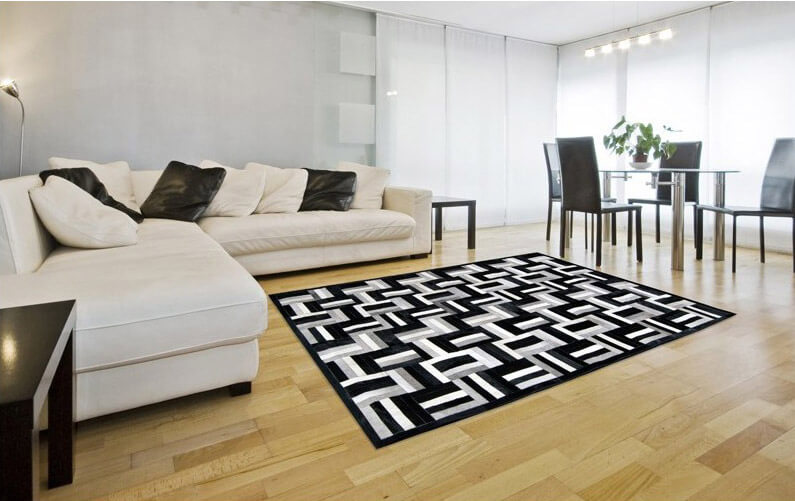 Tapis en peau de vache Sparta | Taille: 60 × 120 cm