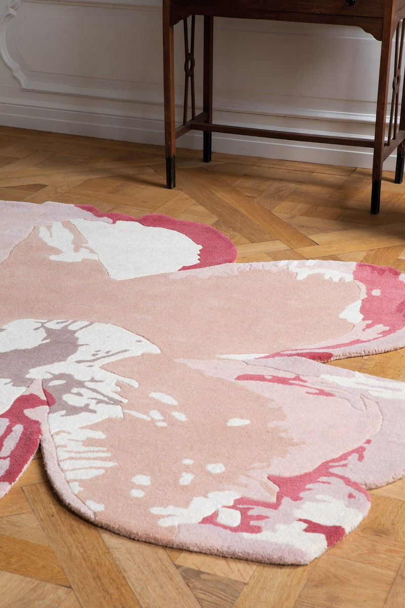 Magnolia lichtroze tapijt | Maat: Ø 150 cm