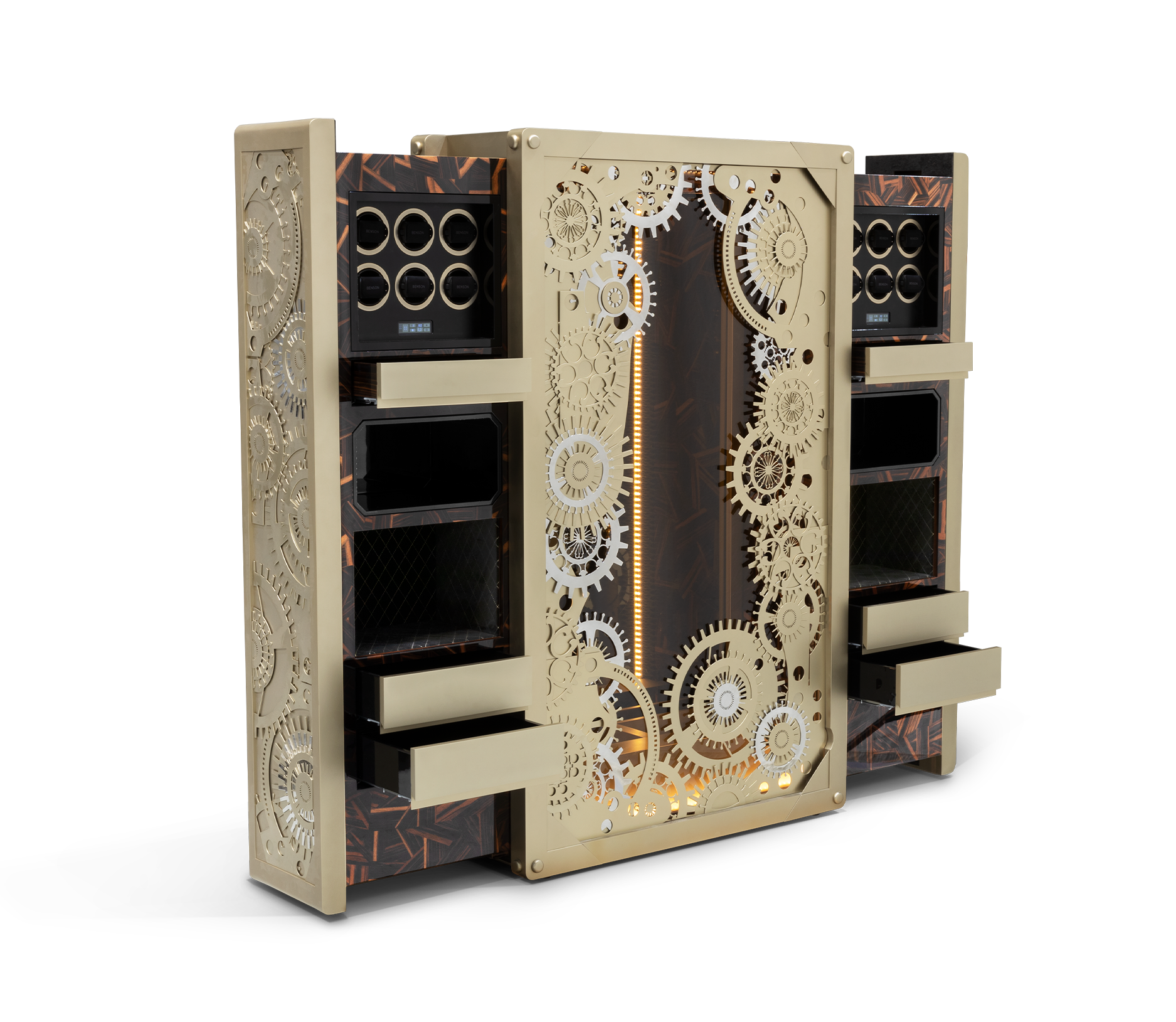 Coffre-fort Baron champagne mat