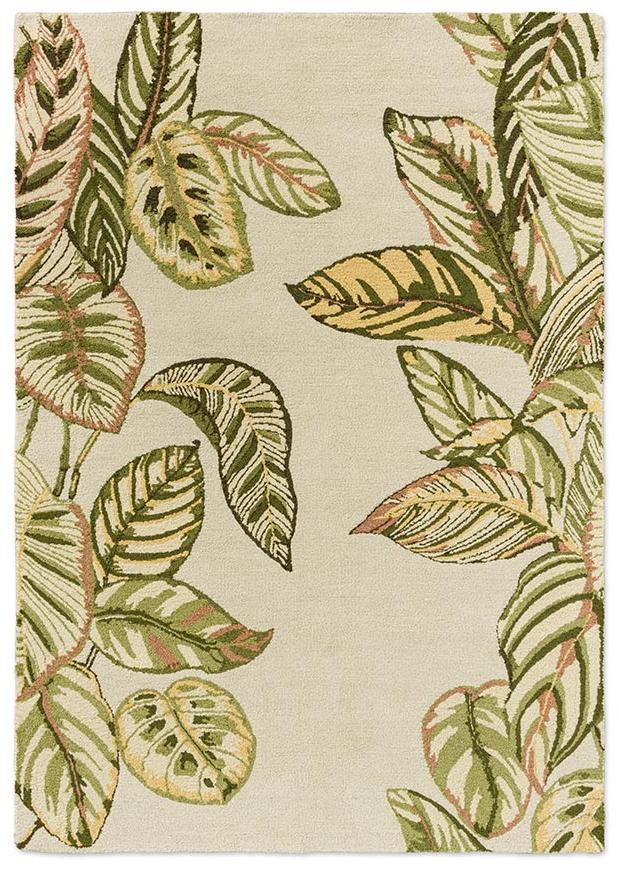 Tapis d’extérieur Calathea salicorne | Taille: 140 × 200 cm