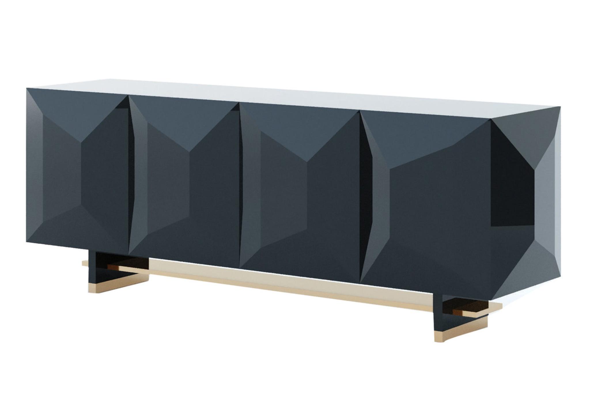 Buffet artisanal contemporain Commack | Finition: Hoogglans gelakt Buffet artisanal contemporain Commack | Finition: Hoogglans gelakt