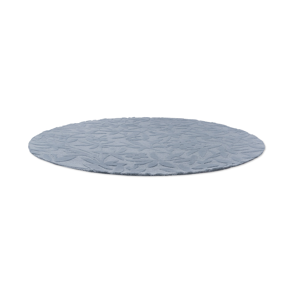 Tapis rond Cleavers écume de mer | Taille: Ø 150 cm