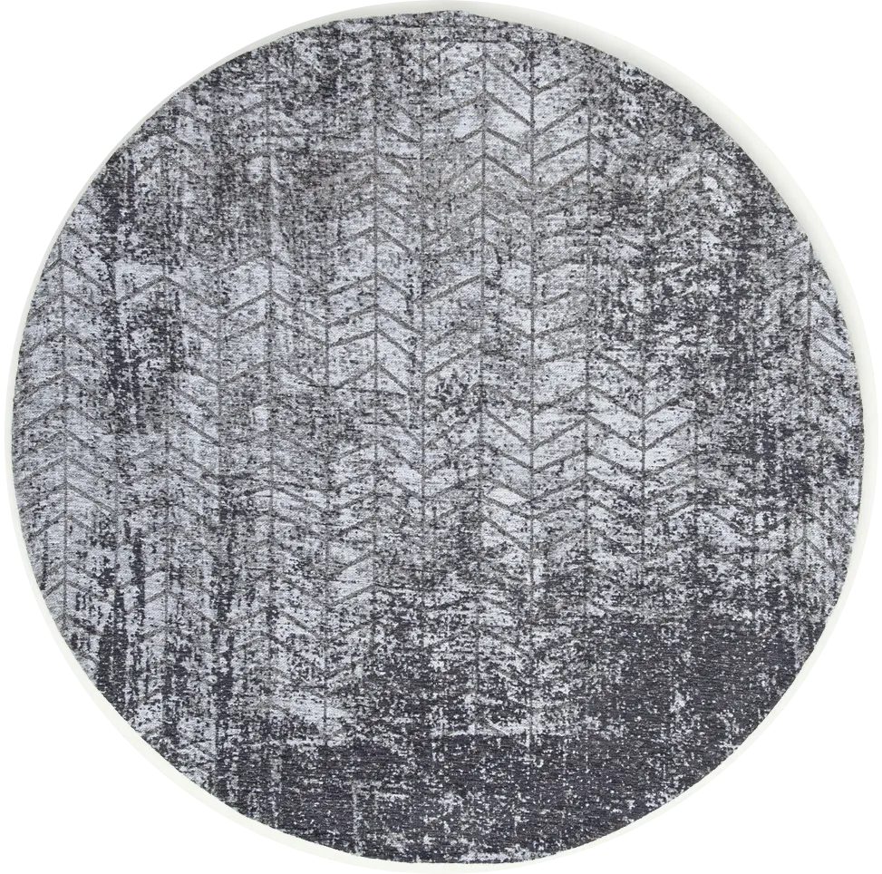 Tapis rond Central Yellow | Taille: Ø 140 cm