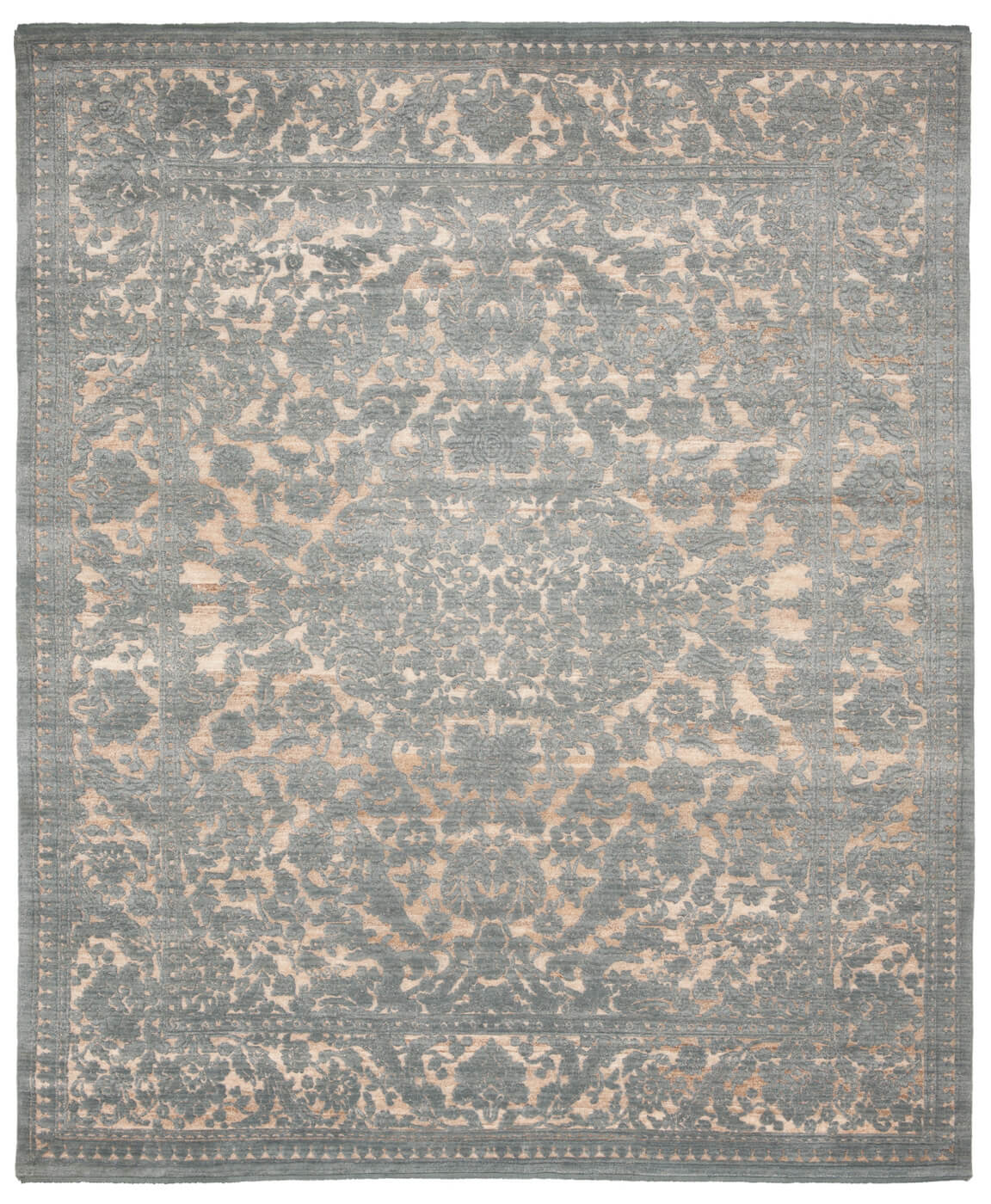 Mauro Angaa grijs vloerkleed | Maat: 300 × 400 cm