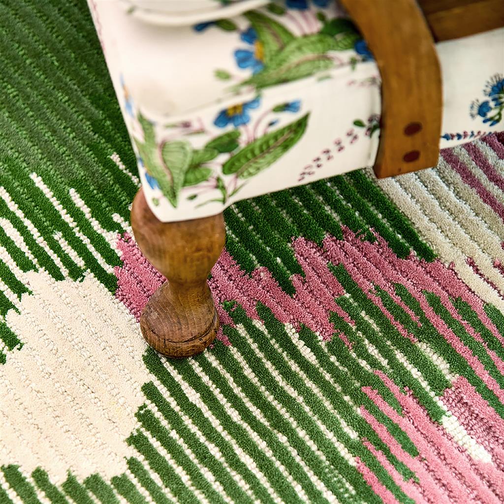 Tapis Wilderness péridot/émeraude | Taille: 200 × 280 cm