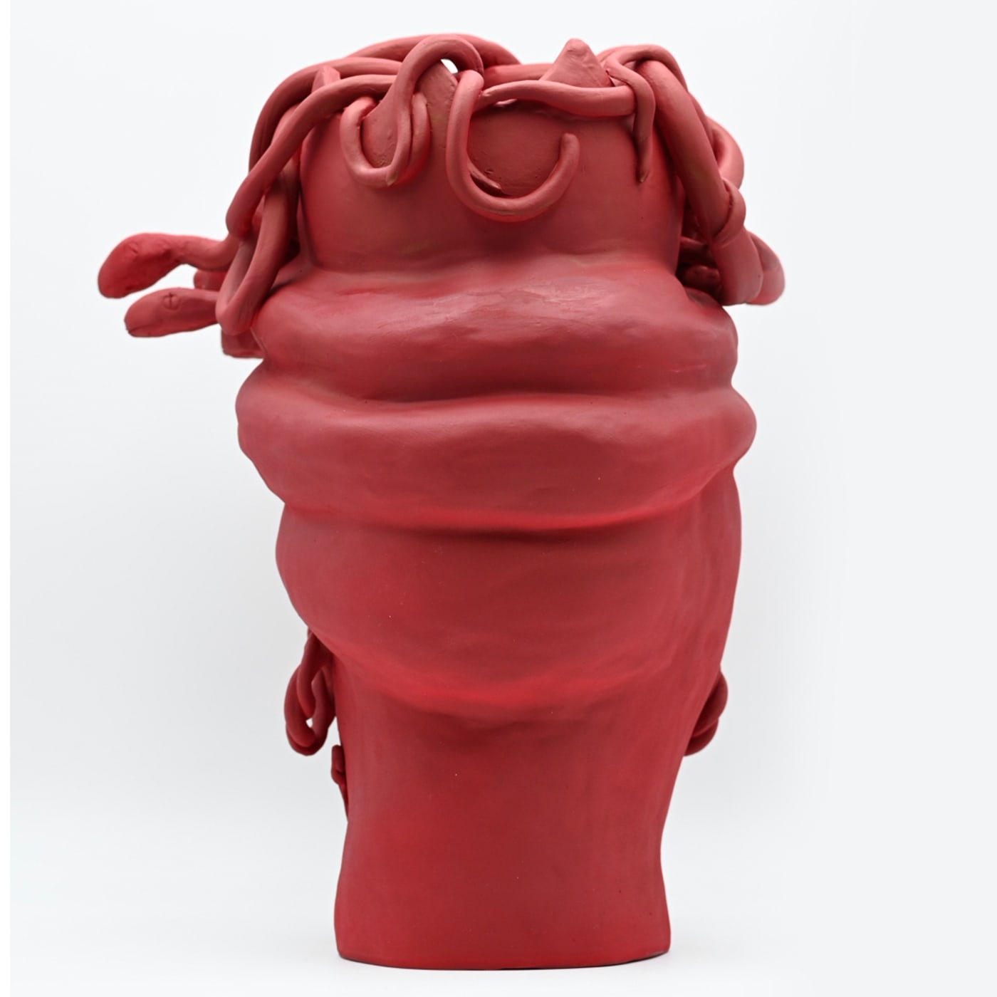 Moorkop handgemaakte sculptuur