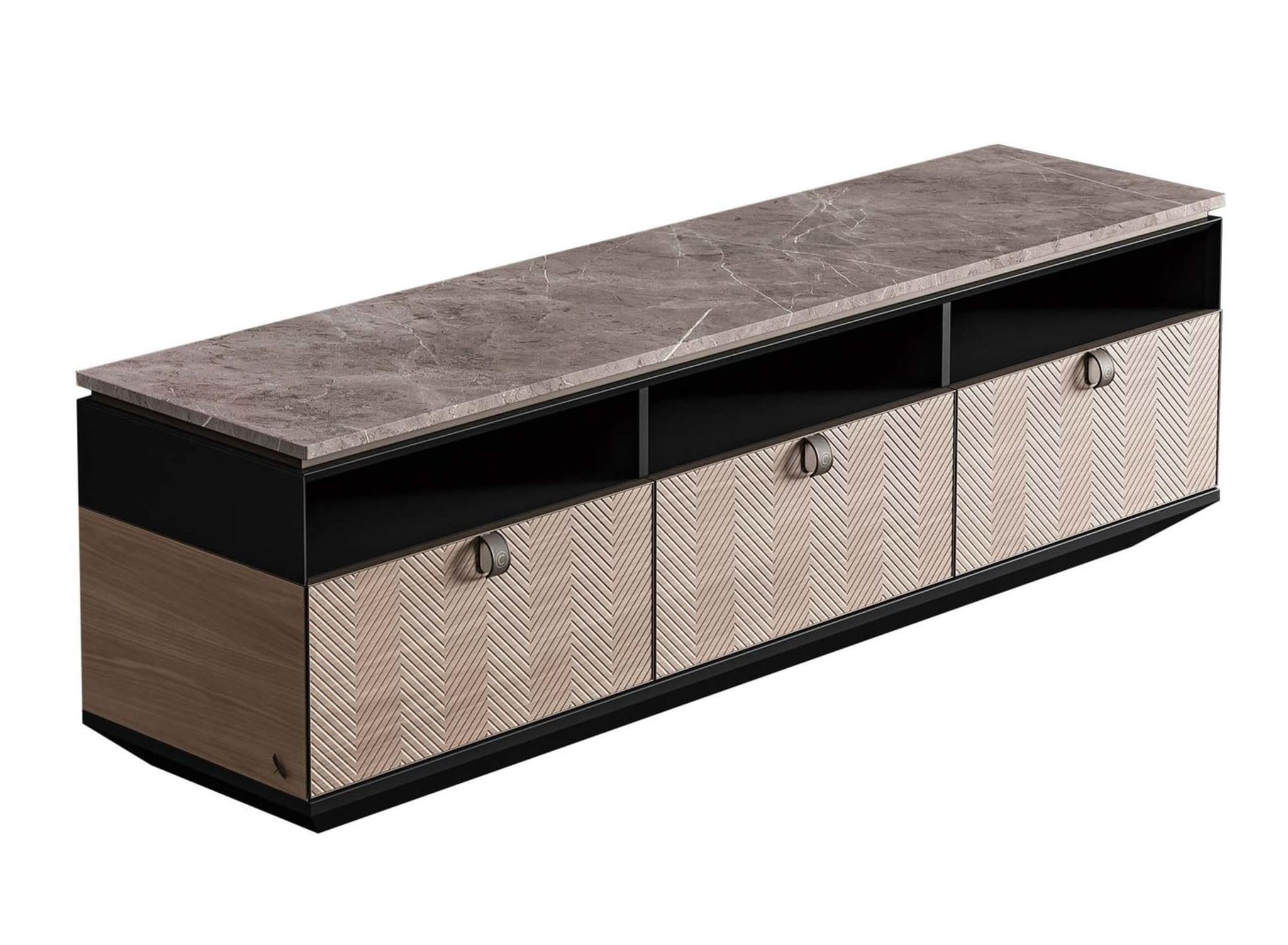 Meuble TV en marbre
