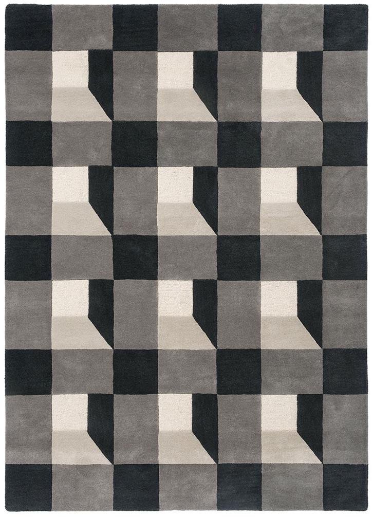 Blocks leisteen tapijt | Maat: 140 × 200 cm