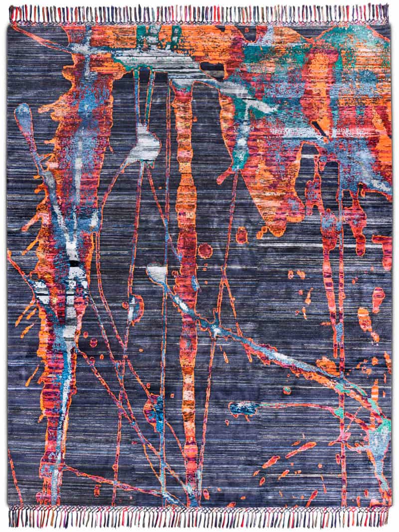 Tapis de luxe fait main Eco | Taille: 122 × 183 cm