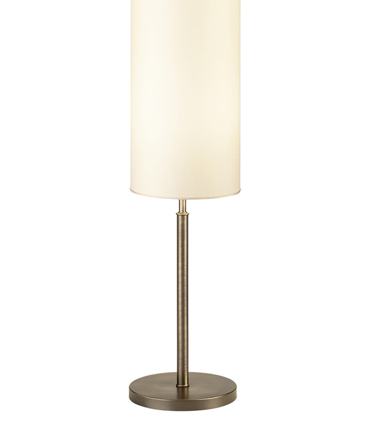 Gebruneerde staande lamp