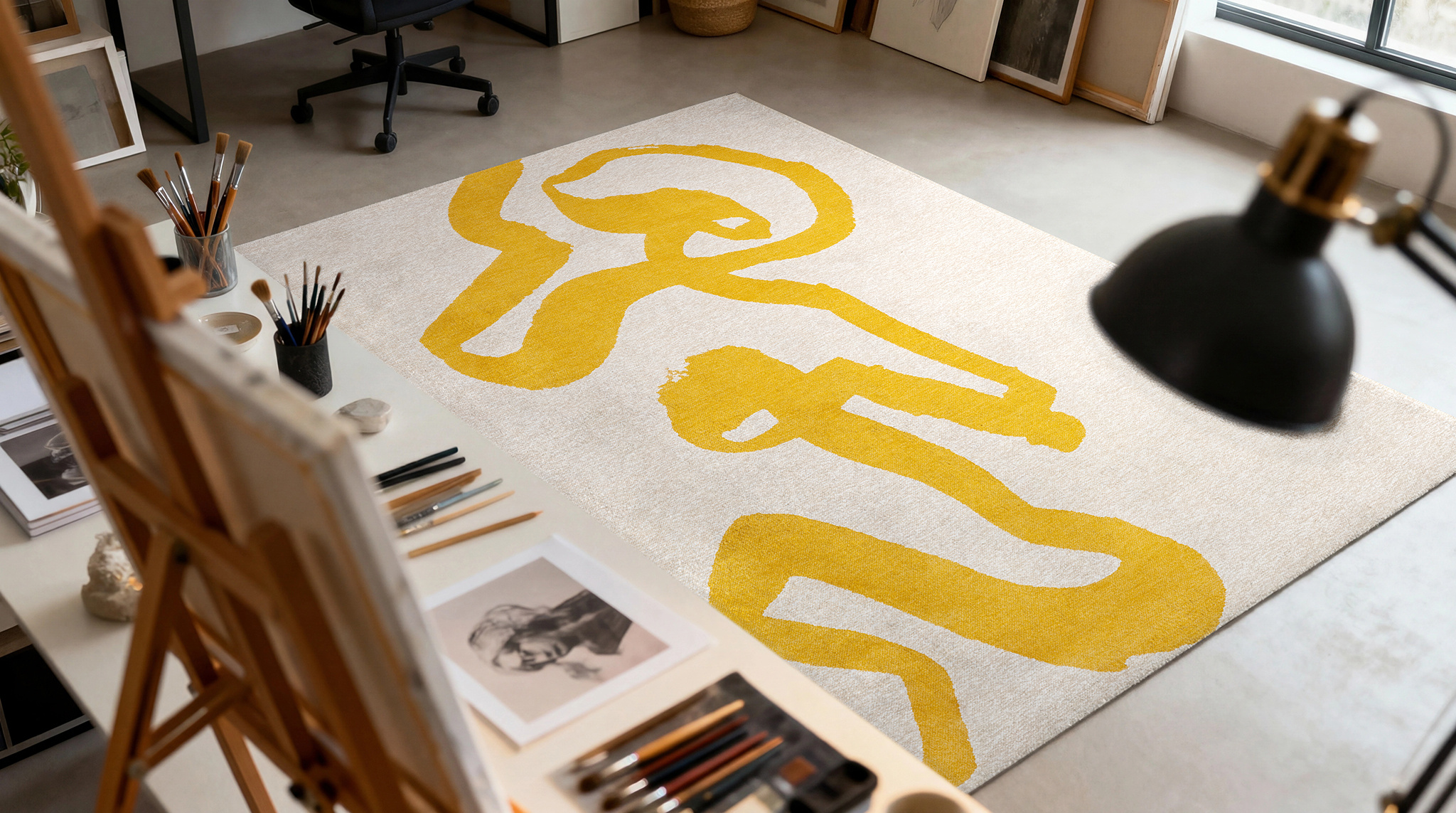 Tapis Ribonn Pure Yellow
