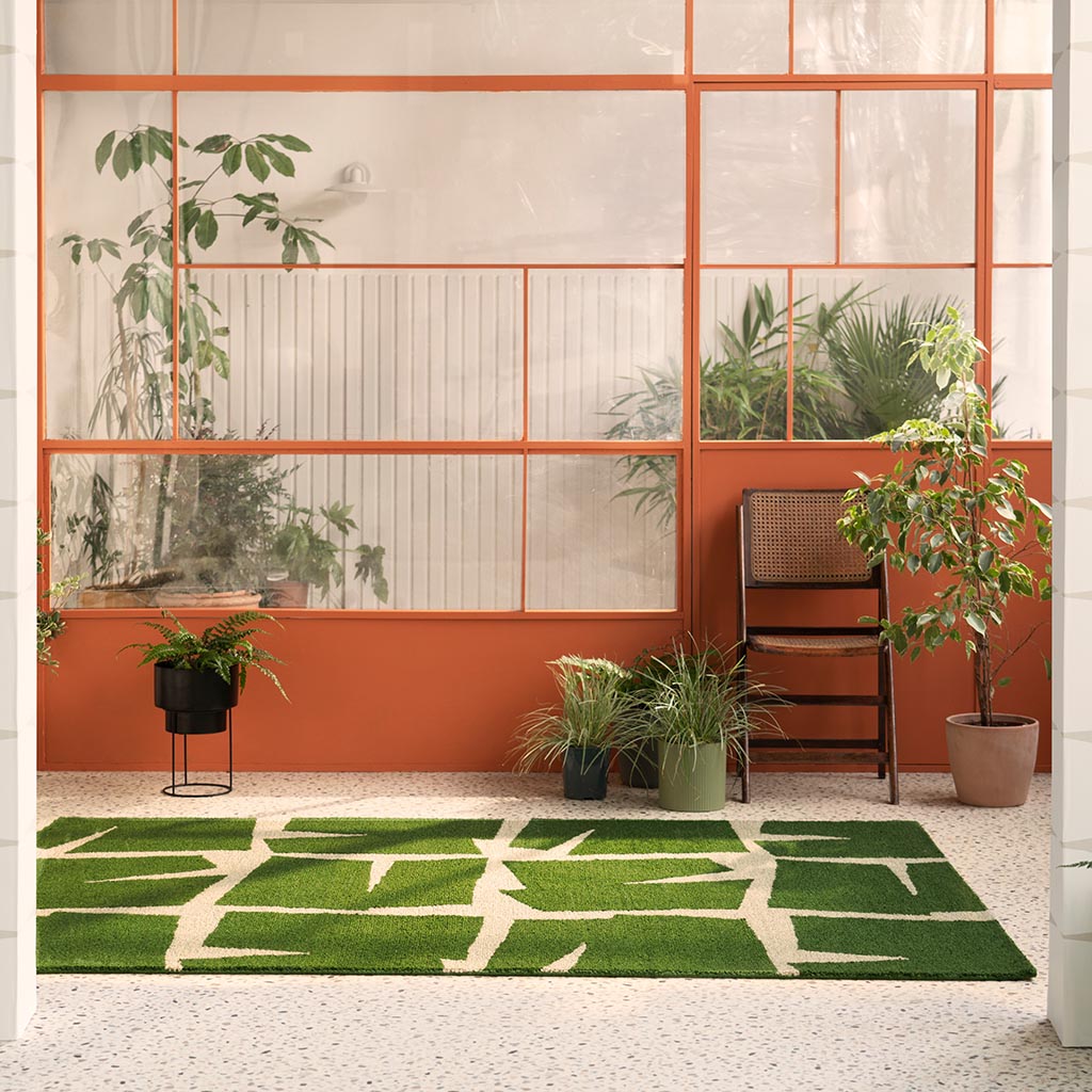Moqui groen outdoor tapijt | Maat: 200 × 280 cm