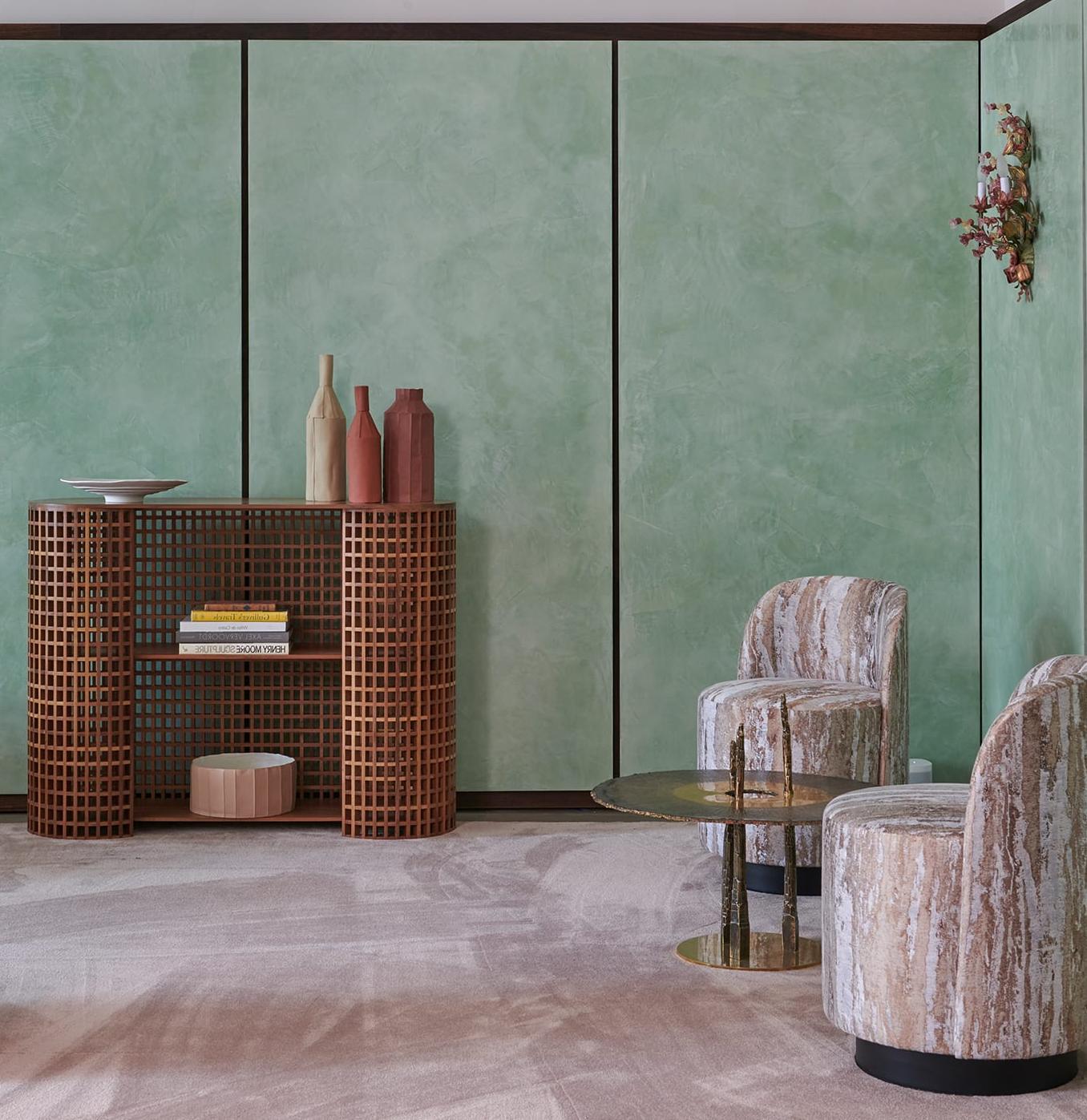 Houten console