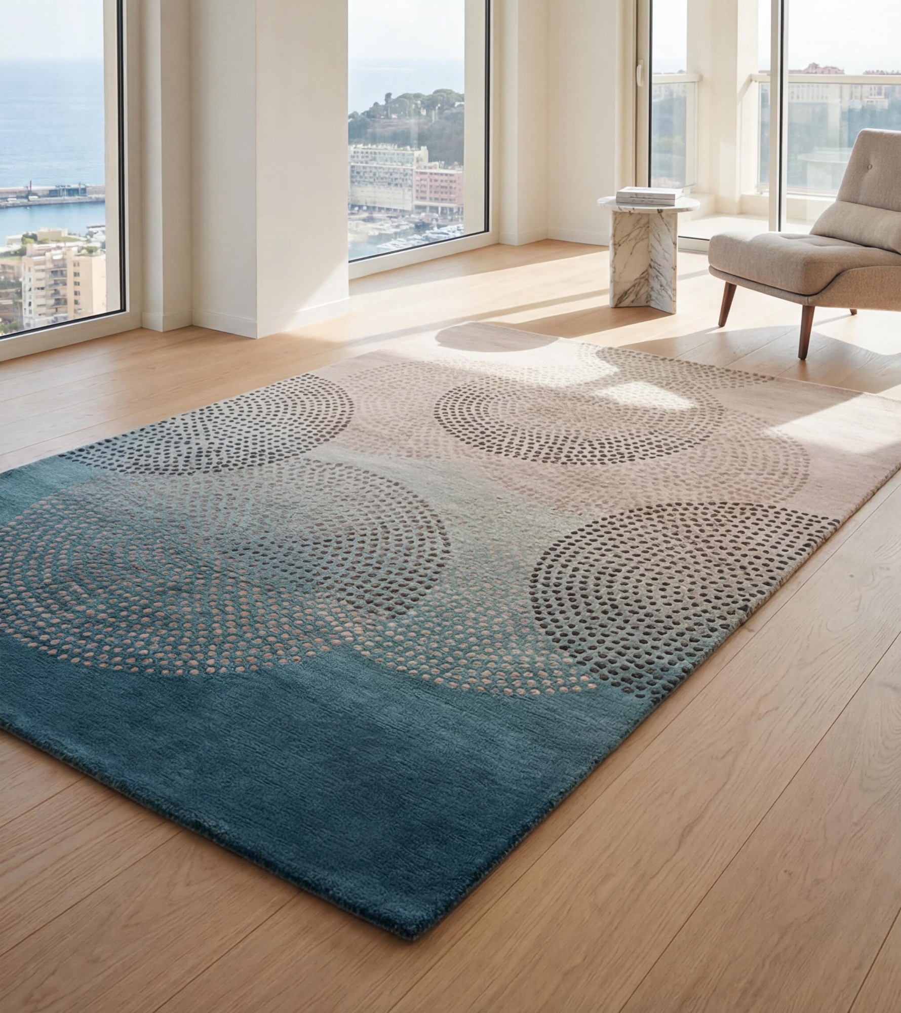 Tapis Misty Circles