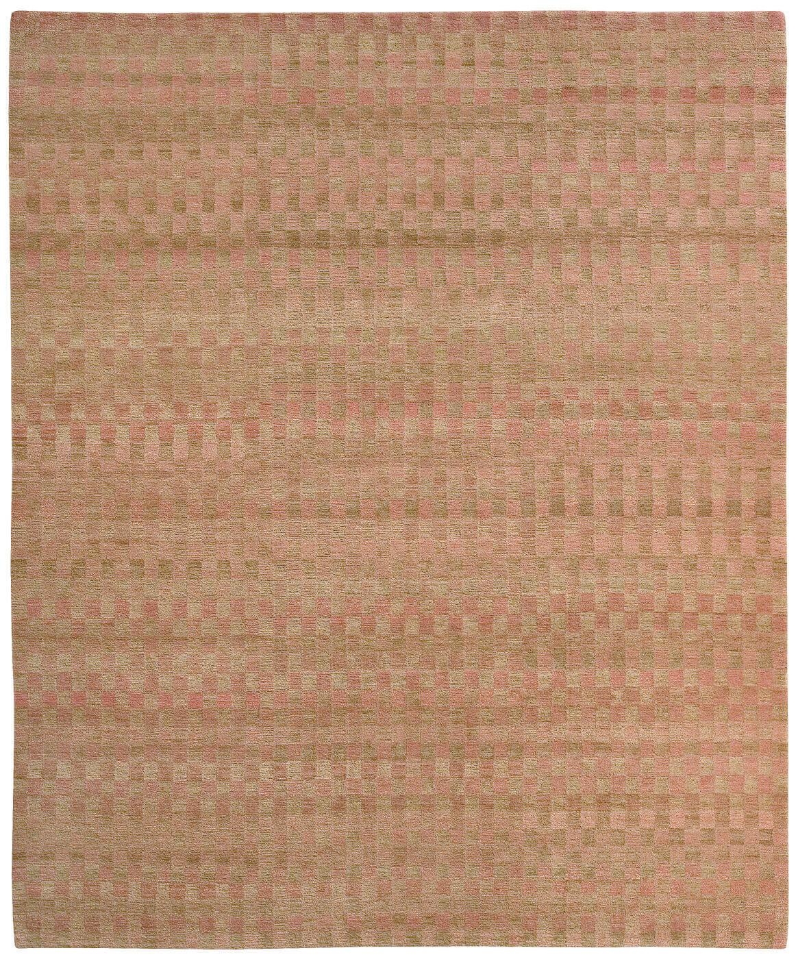 Mauro Checkerboard crème vloerkleed