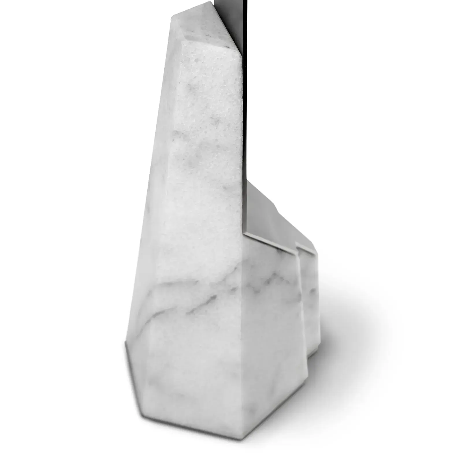Table d’appoint de jardin Halo grise