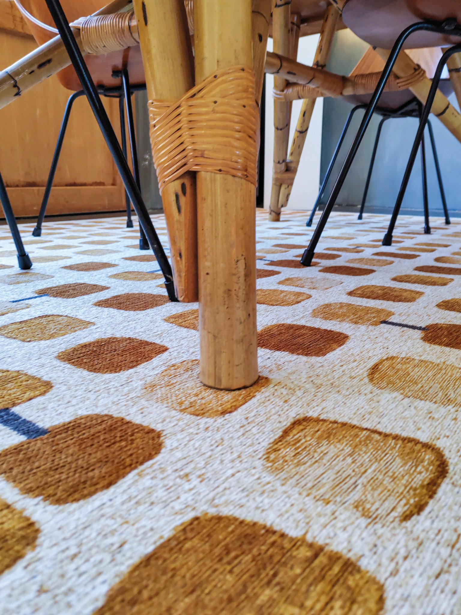 Perrier's Green rond tapijt | Maat: 80 × 150 cm