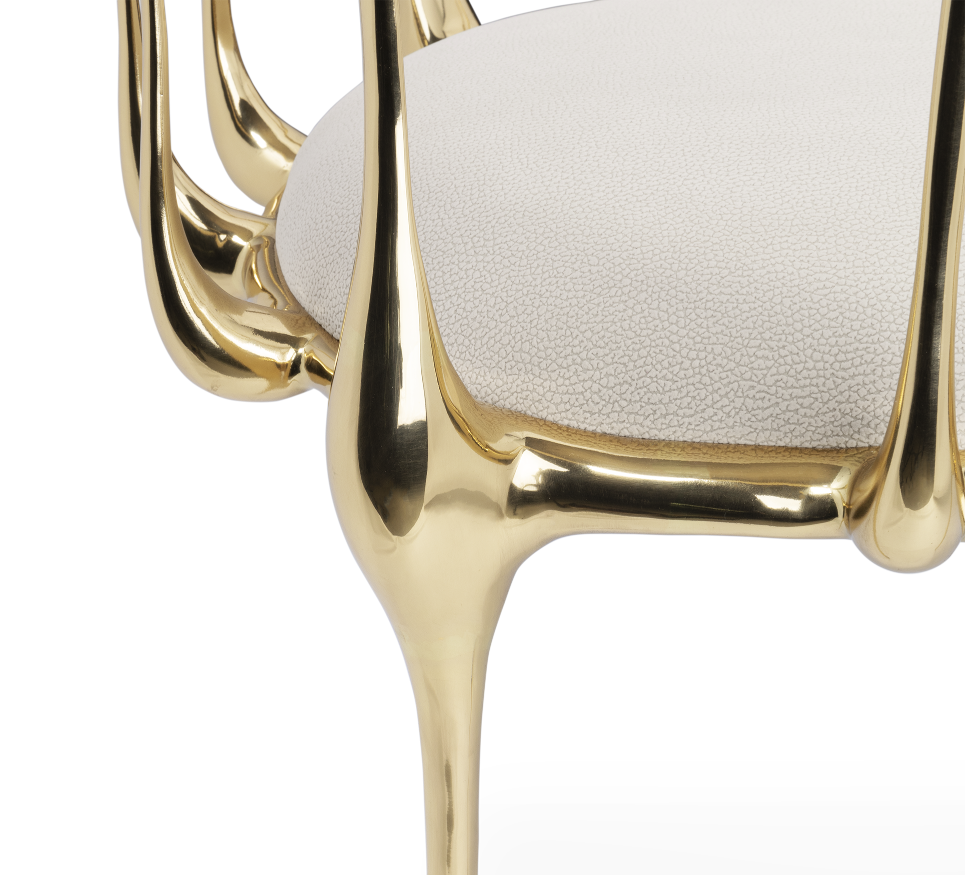 Crème luxe stoel