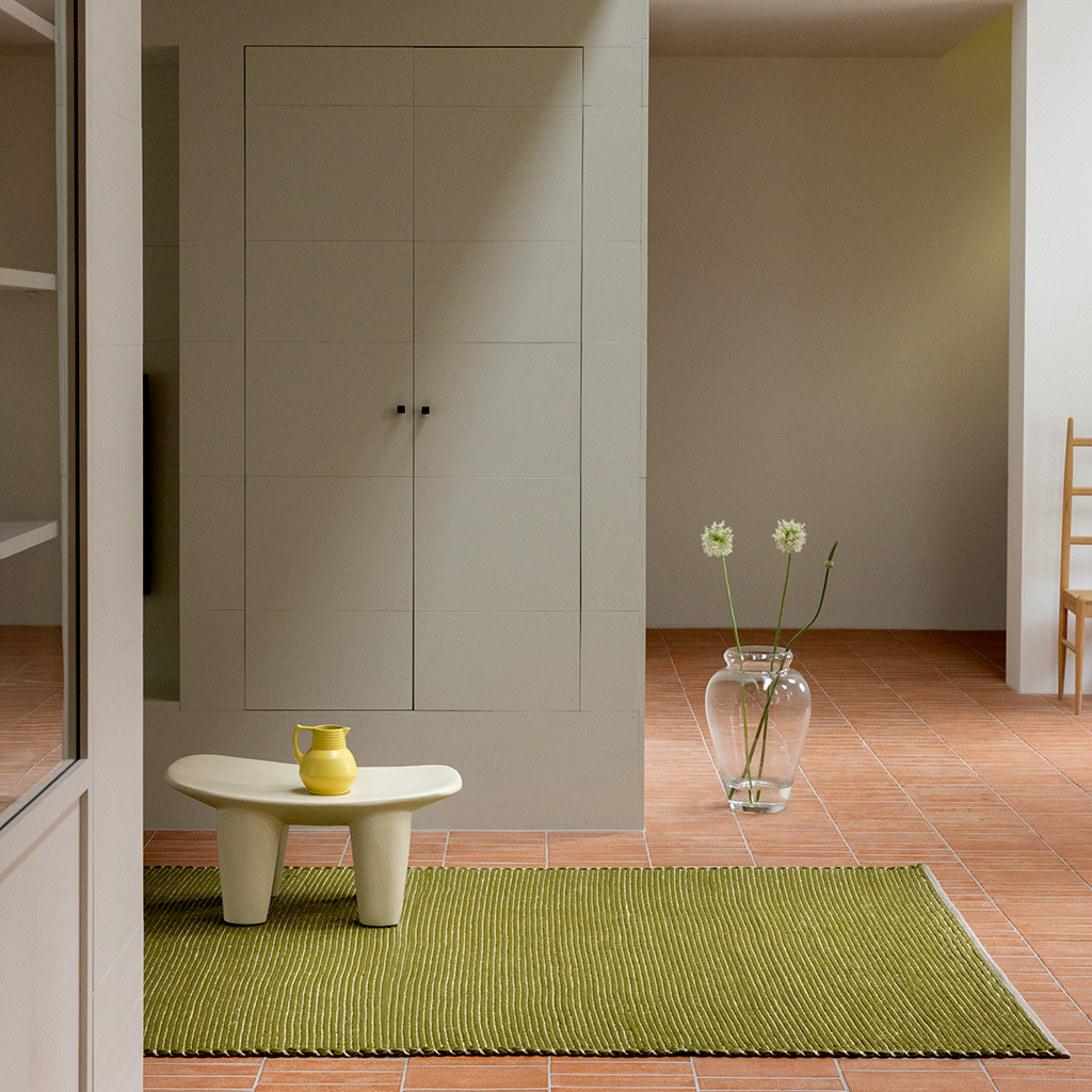 Frame blad vloerkleed