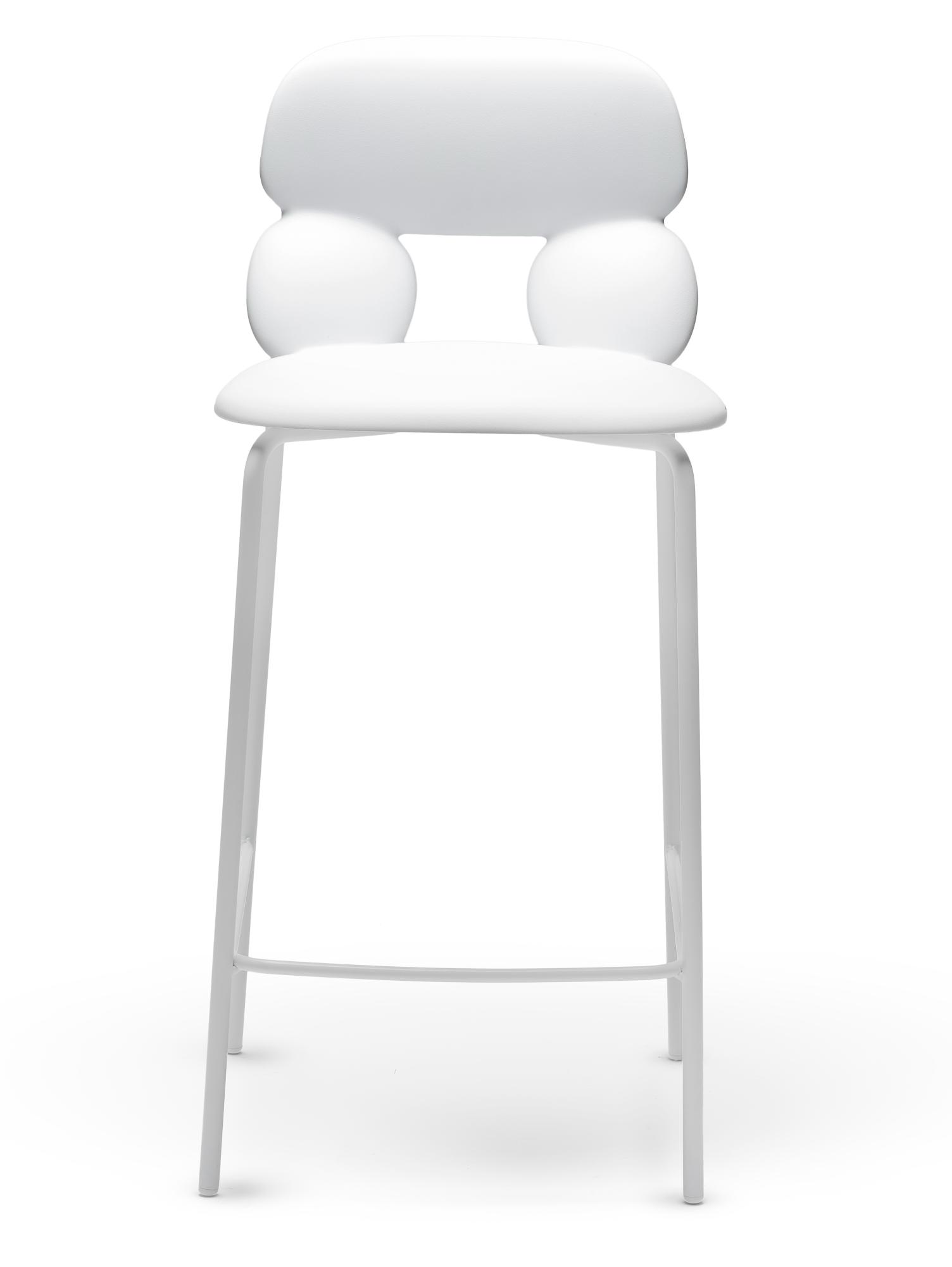 Nube SL witte barkruk