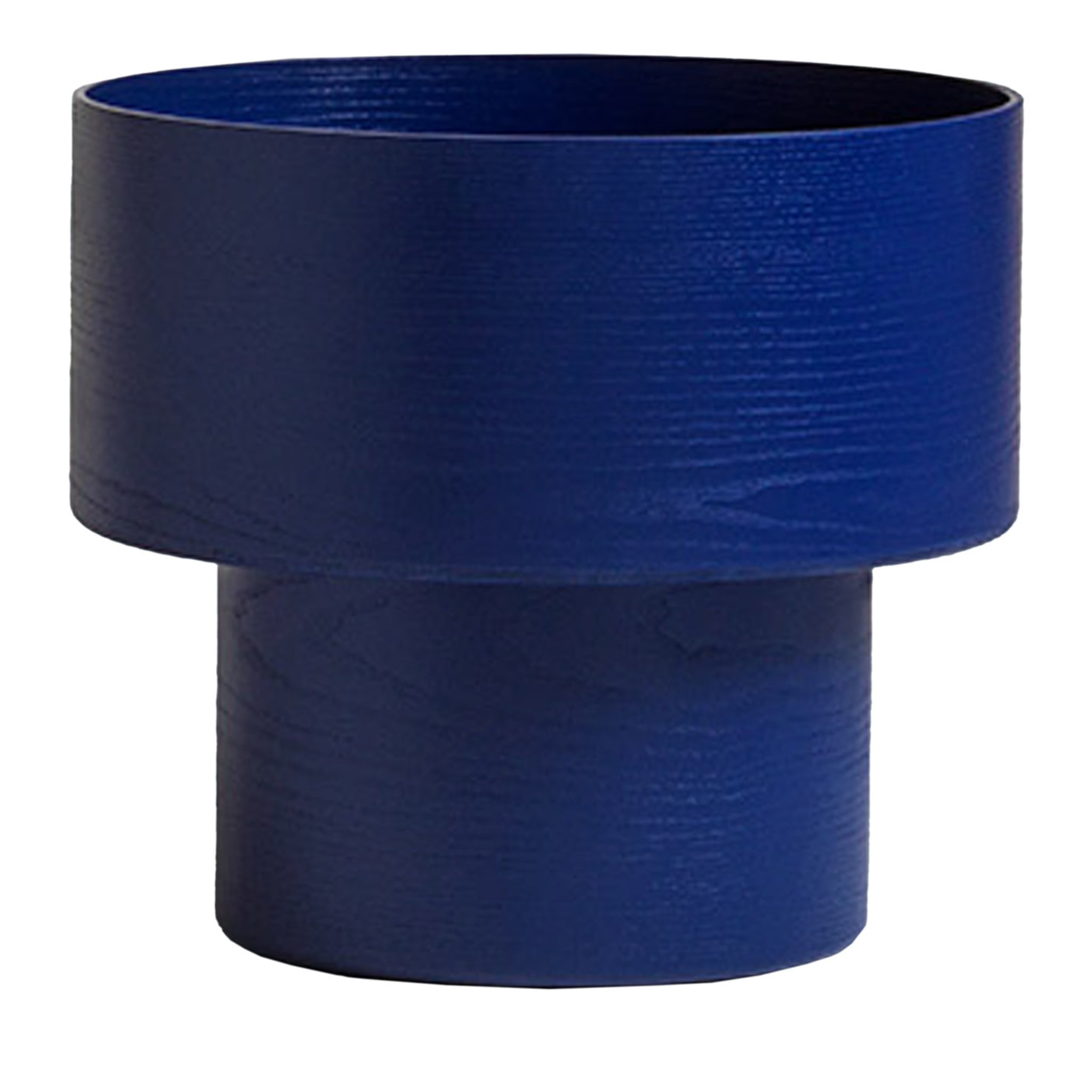 Table d’appoint ronde Vinnie bleue