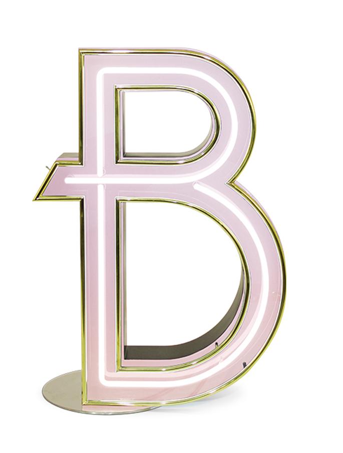 Bold letter B