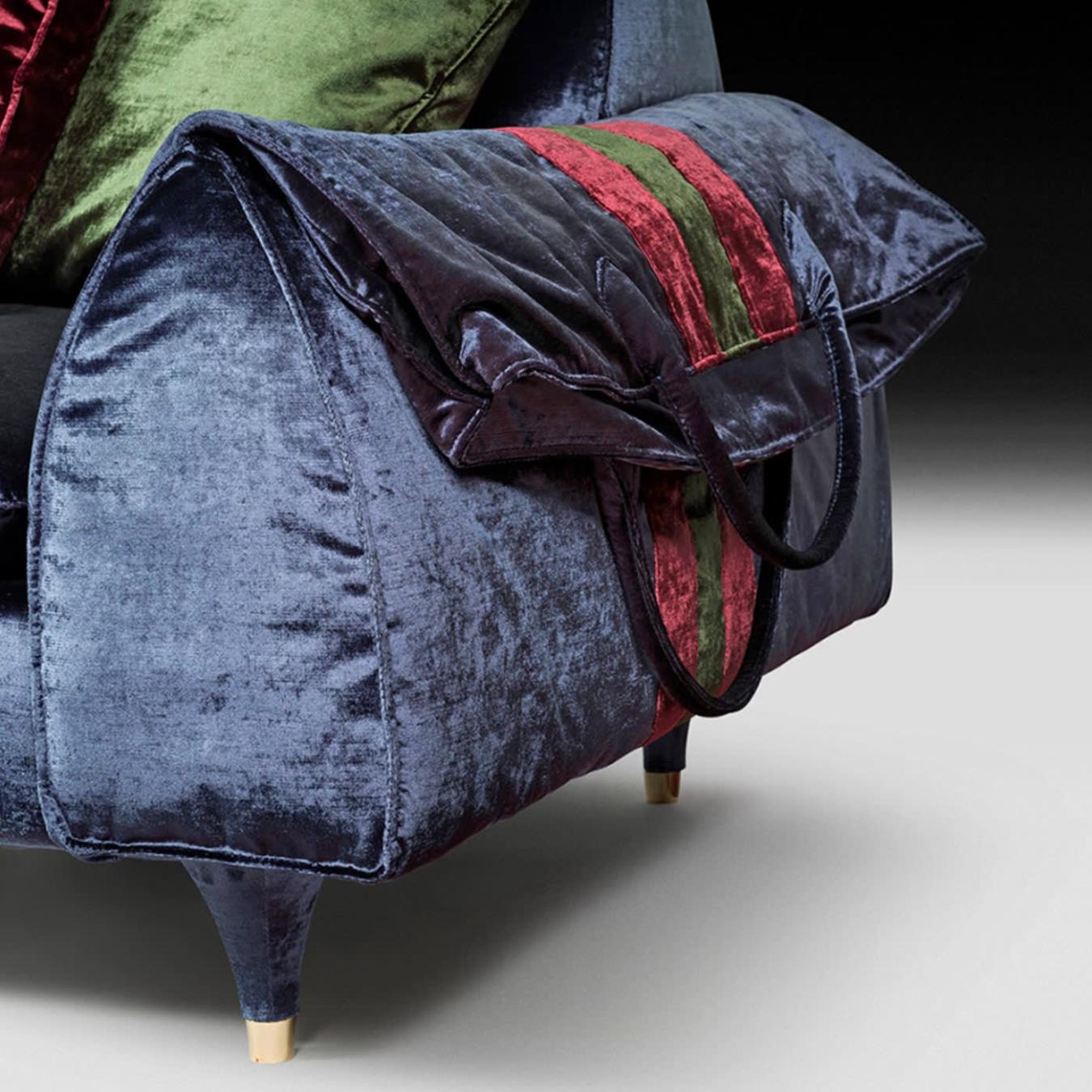Eve Bag donkerblauwe bank