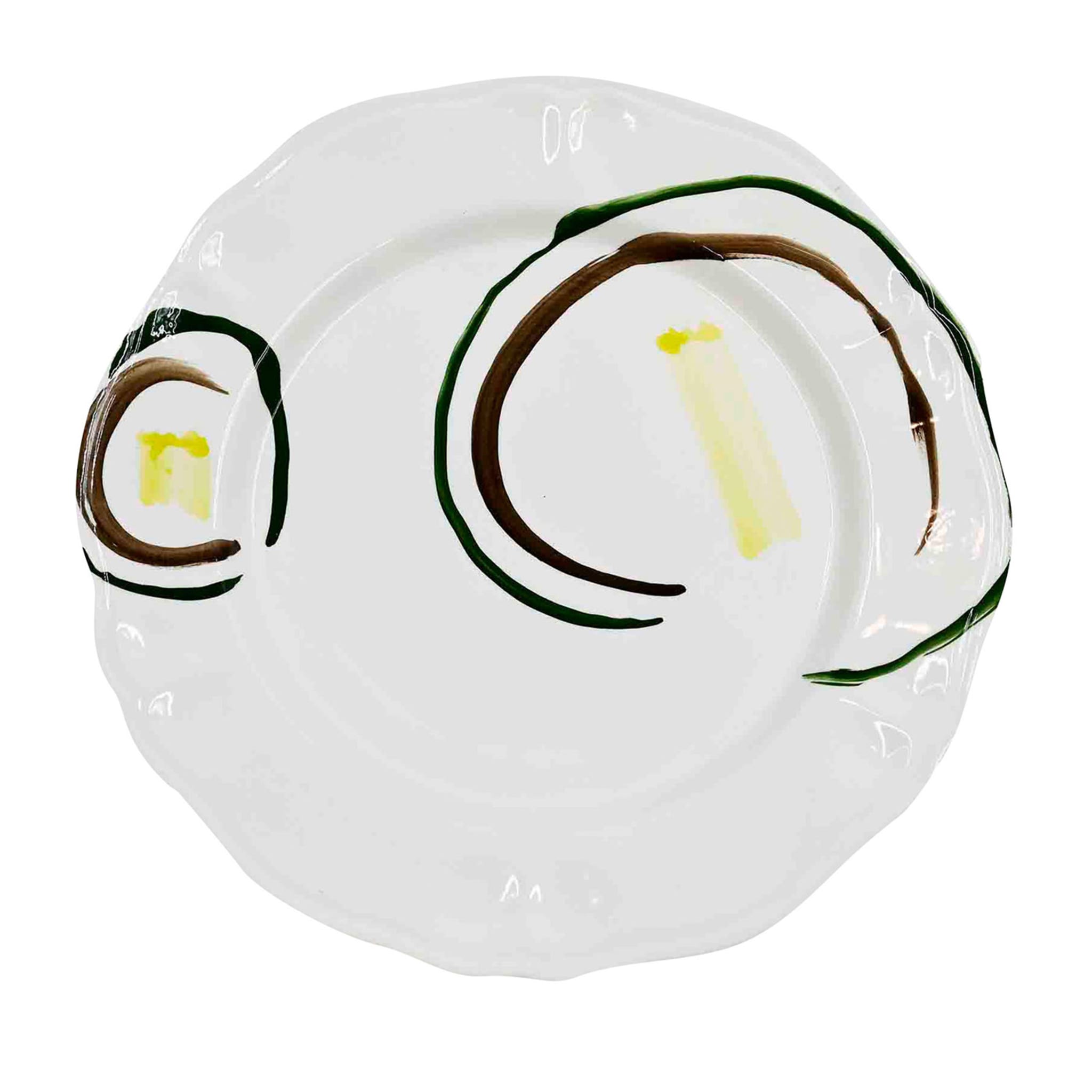 Handgemaakt keramisch bord