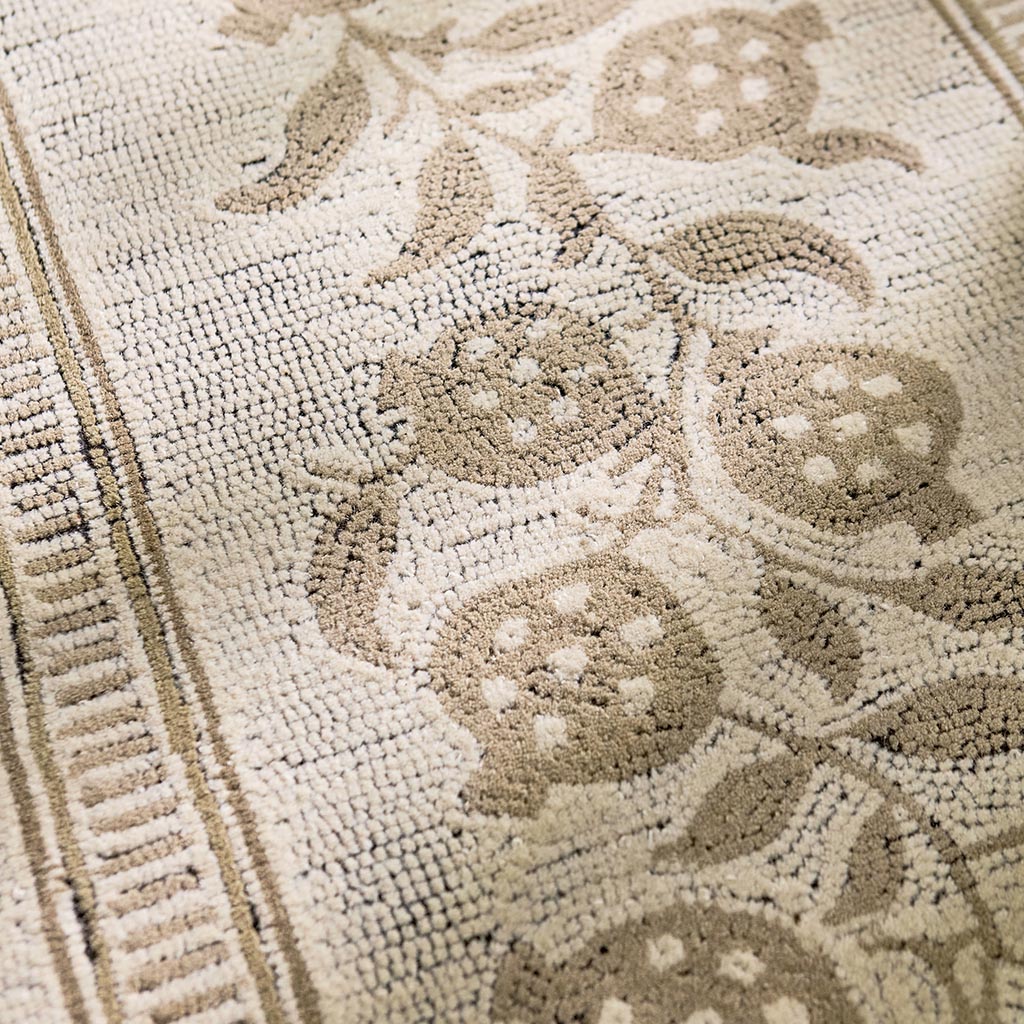 Anaar Flax luxe vloerkleed | Maat: 250 × 350 cm