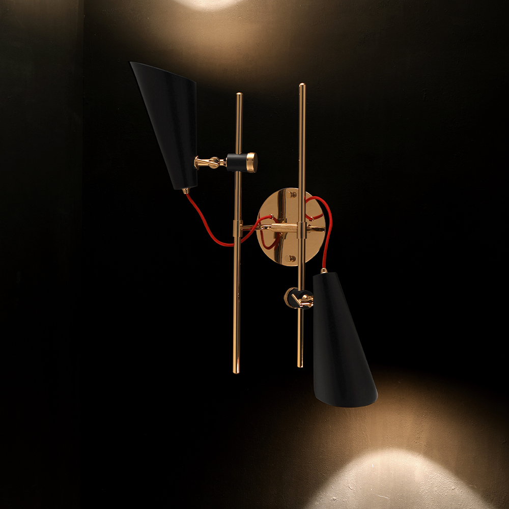 Radiant wandlamp