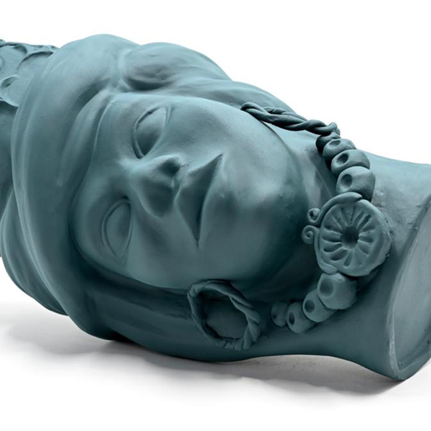 Moorkop handgemaakte sculptuur