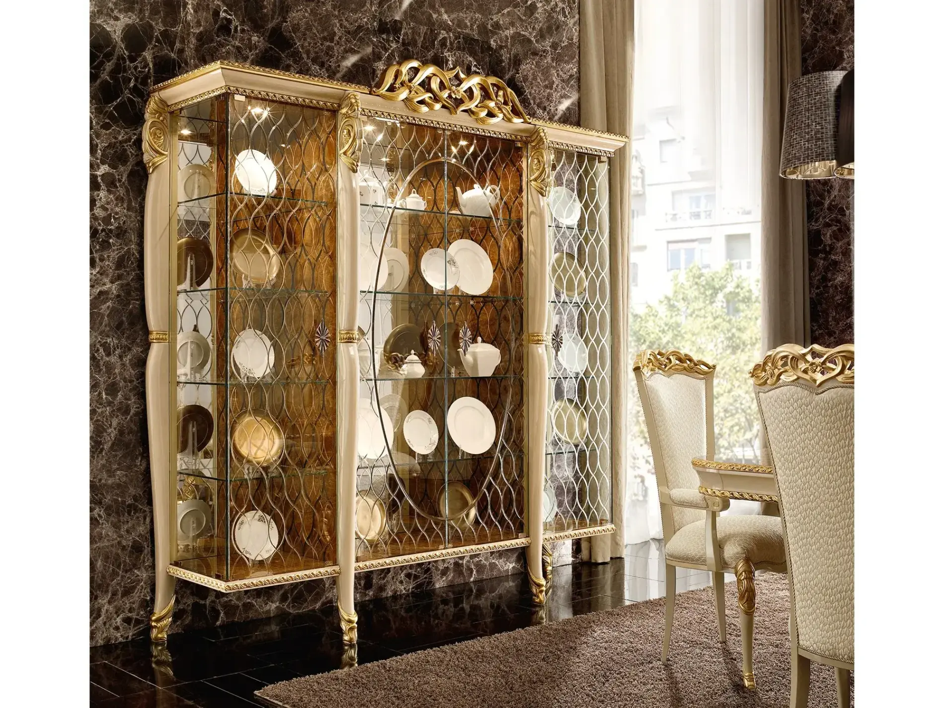 Harmony Italiaanse vitrinekast
