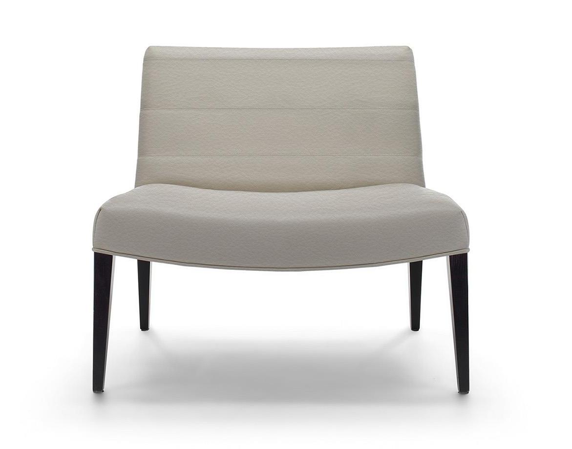 Fauteuil lounge en cuir