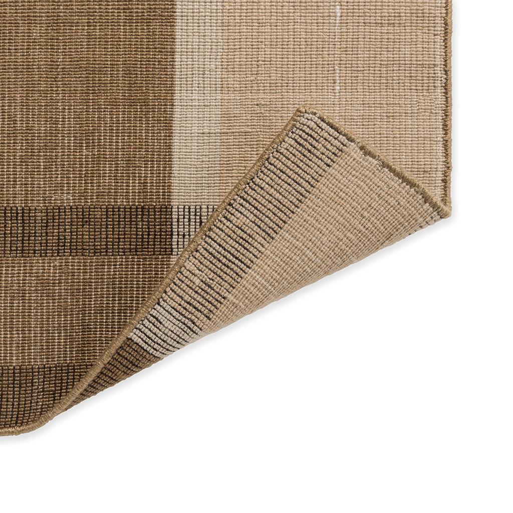 Tapis d’extérieur Zona cajou à rayures blocs | Taille: 140 × 200 cm