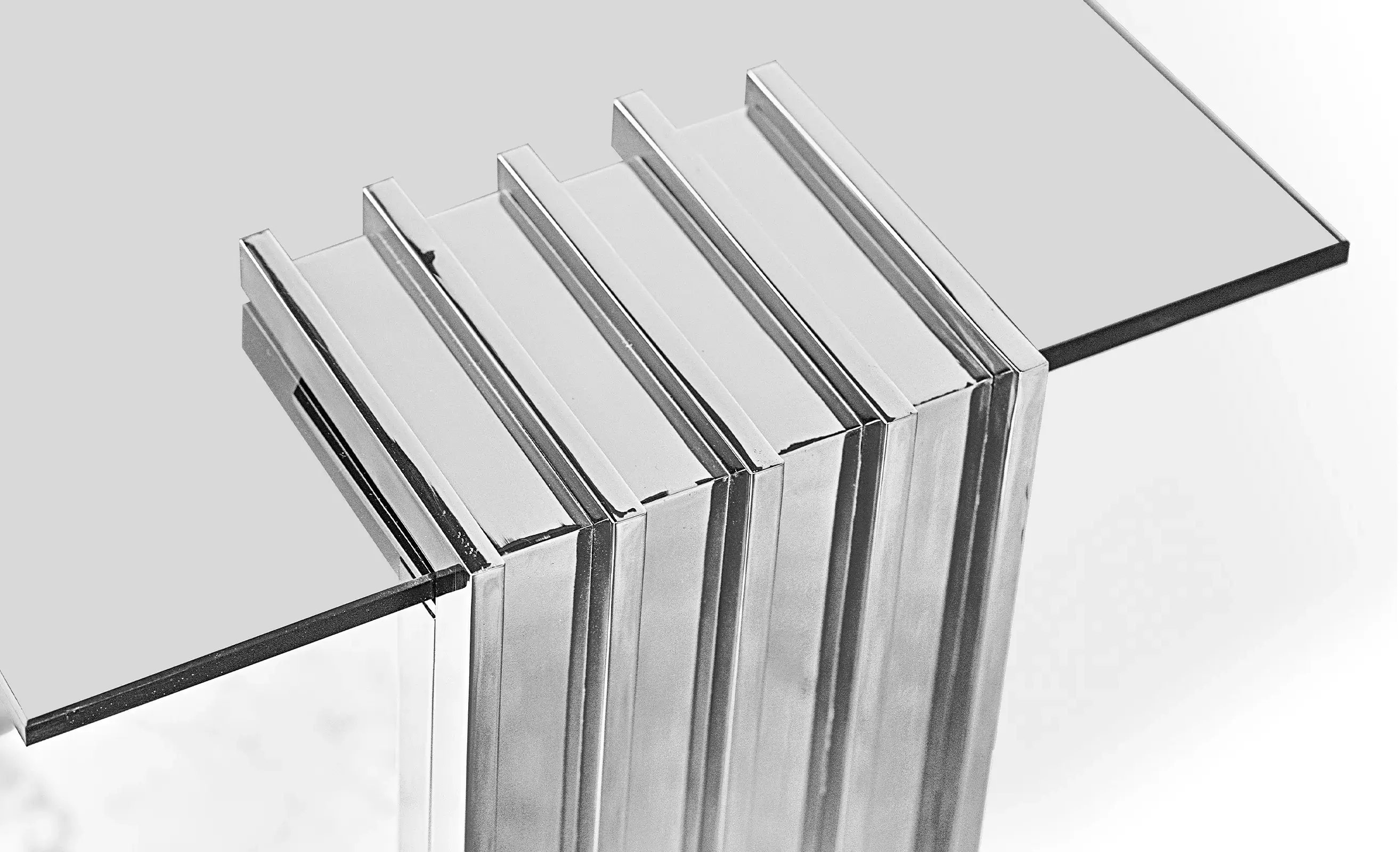 Table d’appoint de jardin Whirlwind grise