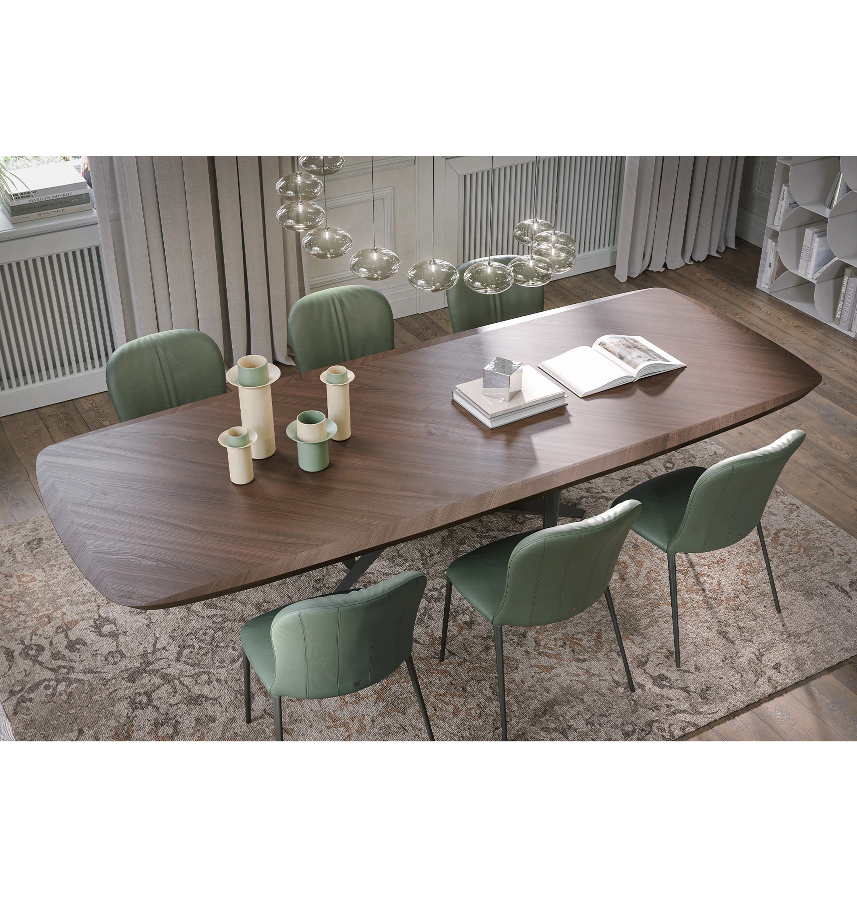 Table à manger Thunder Silk Wood