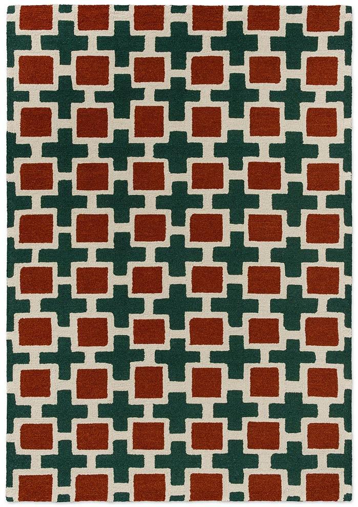 Tapis Hatch rouille