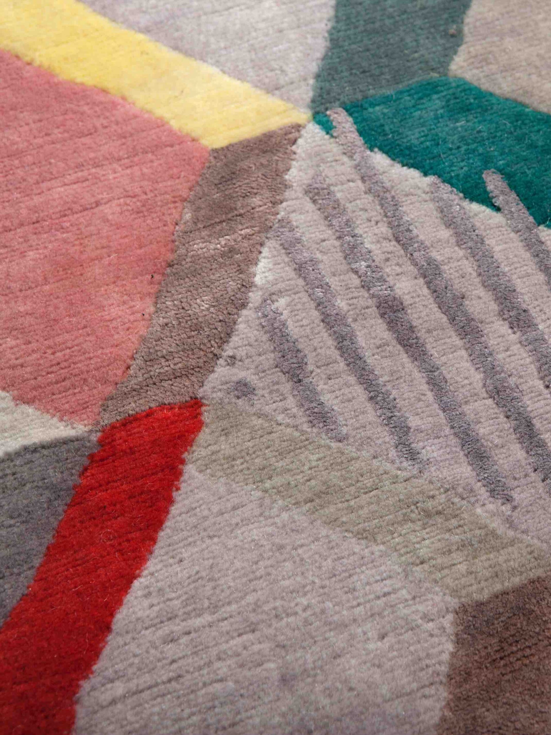Tapis tissé main Labyrinth