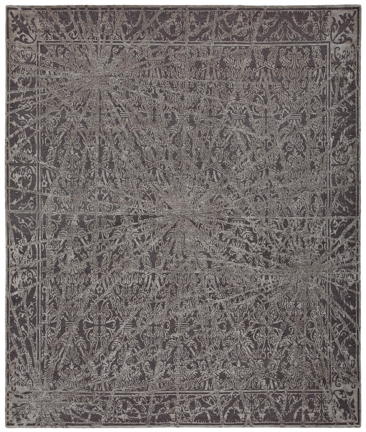 Tapis Alcaraz Sun gris | Taille: 400 × 500 cm