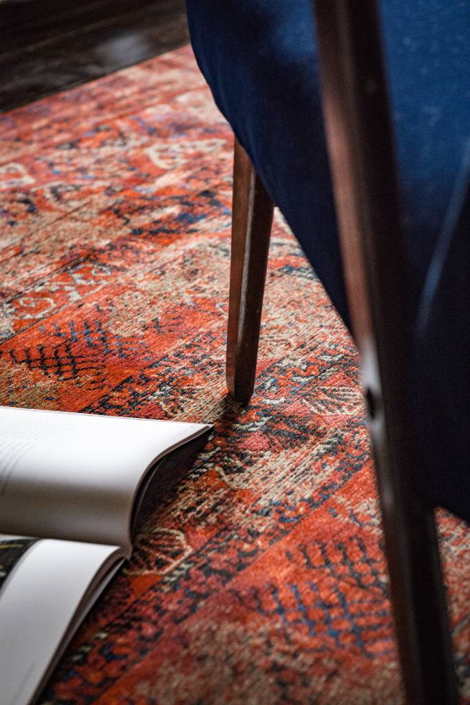 Tapis 7-8-2 rouge | Taille: 170 × 240 cm